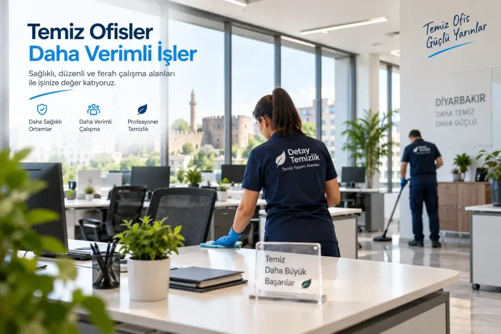 Diyarbakır'da Ofis Temizliğinin Önemi ve Faydaları